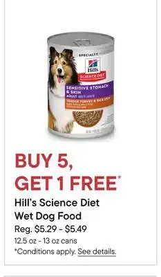 Petvalu Hill's Science Diet Wet Dog Food offer