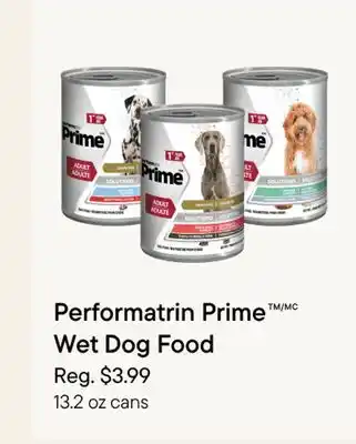 Petvalu Performatrin Naturals Wet Dog Food offer