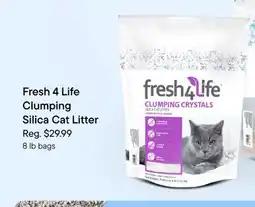 Petvalu Fresh 4 Life Clumping Silica Cat Litter offer