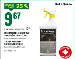 BMR INSECTICIDE LIQUIDE POUR ARAIGNÉES ET INSECTES offer