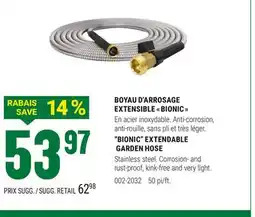 BMR BOYAU D'ARROSAGE EXTENSIBLE offer