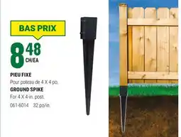 BMR PIEU FIXE offer