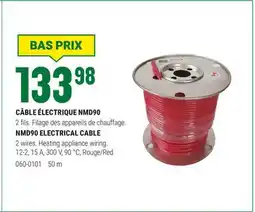 BMR CÂBLE ÉLECTRIQUE NMD90 offer