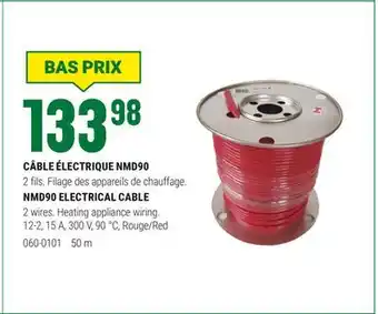 BMR CÂBLE ÉLECTRIQUE NMD90 offer
