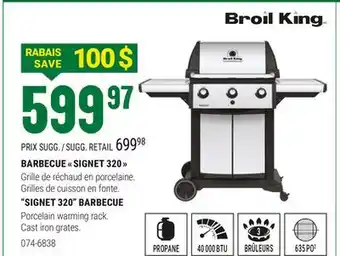 BMR BARBECUE SIGNET 320 offer