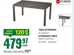 BMR TABLE EXTENSIBLE offer