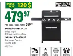 BMR BARBECUE  MESA 425  offer