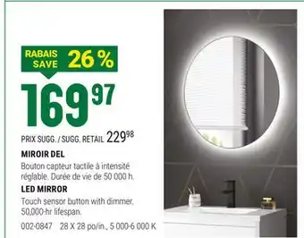 BMR MIROIR DEL offer