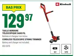 BMR TAILLE-BORDURE TÉLESCOPIQUE SANS FIL offer