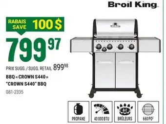 BMR BBQ  CROWN S440  offer