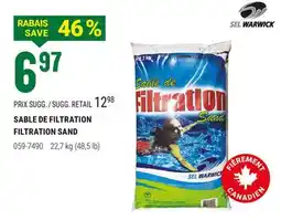 BMR SABLE DE FILTRATION offer