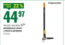 BMR DÉSHERBEUR À 3 DENTS offer