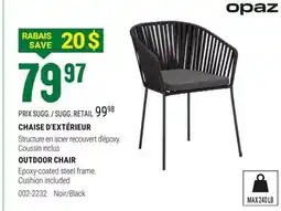 BMR CHAISE D'EXTÉRIEUR offer