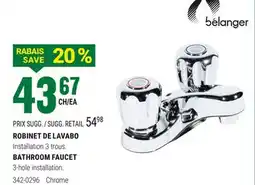 BMR ROBINET DE LAVABO offer