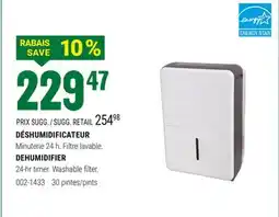 BMR DÉSHUMIDIFICATEUR offer