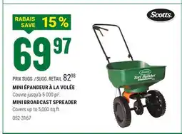 BMR MINI ÉPANDEUR À LA VOLÉE offer
