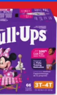 Walmart Huggies Superpack Pull-Ups Training Pants offer