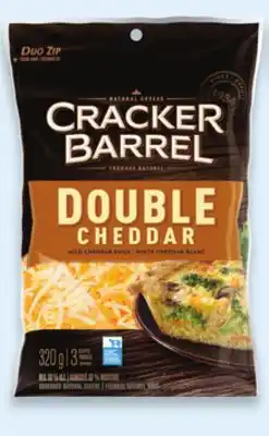 Walmart Cracker Barrel Cheese Shreds 320 g offer