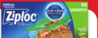 Walmart Ziploc Snack Sandwich Bags offer