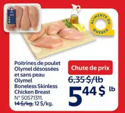 Walmart Olymel Boneless Skinless Chicken Breast offer