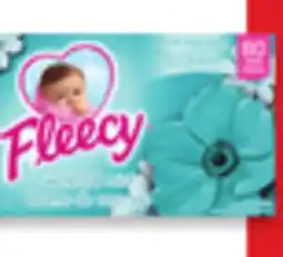 Walmart Fleecy Dryer Sheets 80s offer