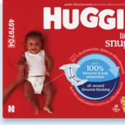 Walmart Huggies Little Snugglers Mega Colossal Pack Diapers offer