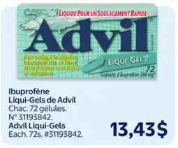 Walmart Advil Liqui-Gels offer