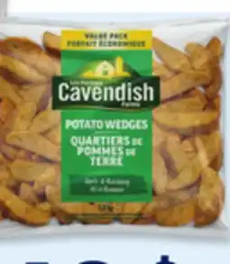 Walmart Cavendish Farms GARLIC & Rosemary Wedges 1.8 kg offer