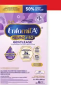 Walmart Enfamil A+ NeuroPro 890 g or NeuroPro Gentlease Powder Formula Refill 2-Pack 862 g offer