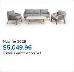 Club Piscine Rimini Conversation Set offer