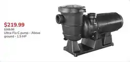 Club Piscine Ultra-Flo C pump - Above ground - 1.5 HP offer