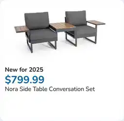 Club Piscine Nora Side Table Conversation Set offer