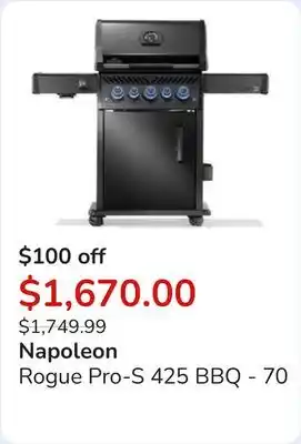 Club Piscine Rogue Pro-S 425 BBQ - 70 offer