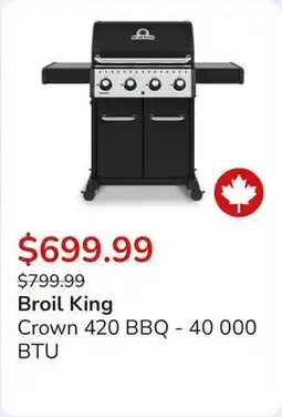 Club Piscine Crown 420 BBQ - 40 000 BTU offer