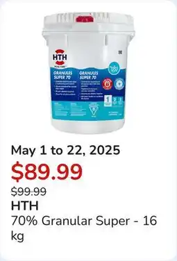 Club Piscine 70% Granular Super - 16 kg offer