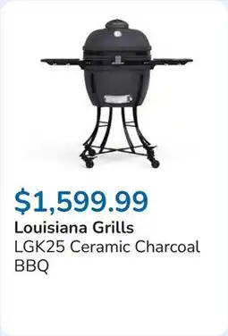 Club Piscine LGK25 Ceramic Charcoal BBQ offer