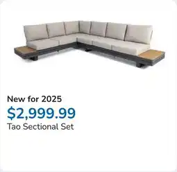 Club Piscine Tao Sectional Set offer