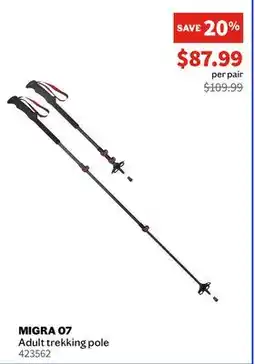 Sports Experts MCKINLEY - Migra 07 - Adult trekking pole offer