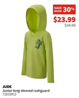 Sports Experts RIPZONE - Jude - Junior long-sleeved rashguard offer