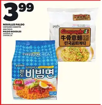 Provigo NOUILLES PALDO, 408/520 G offer