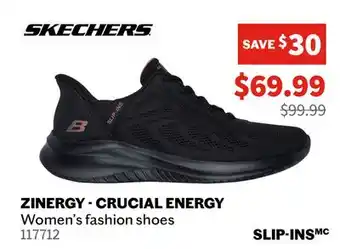 Sports Experts SKECHERS - Zinergy - Crucial Energy - Women's fashion shoes offer