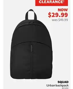 Sports Experts FWD - Squad - Sac à dos urbain offer