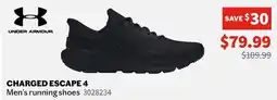Sports Experts UNDER ARMOUR - Charged Escape 4 - Men's running shoes offer