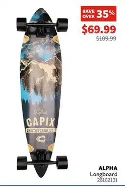 Sports Experts CAPIX - Alpha - Longboard offer