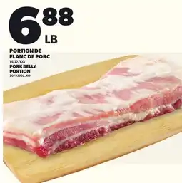 Provigo PORTION DE FLANC DE PORC offer
