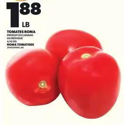 Provigo TOMATES ROMA offer