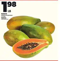 Provigo PAPAYE offer