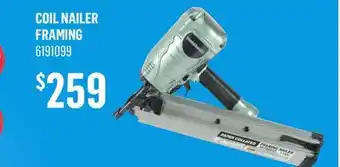 Canac Coil Nailer offer