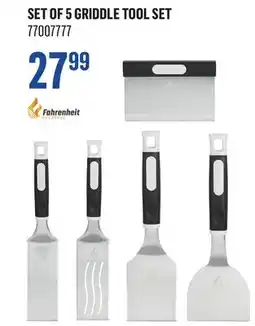 Canac Set of 5 Griddle Tool Set offer