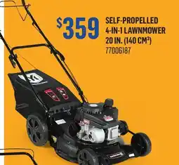 Canac Self-Propelled 4-in-1 Lawnmower offer